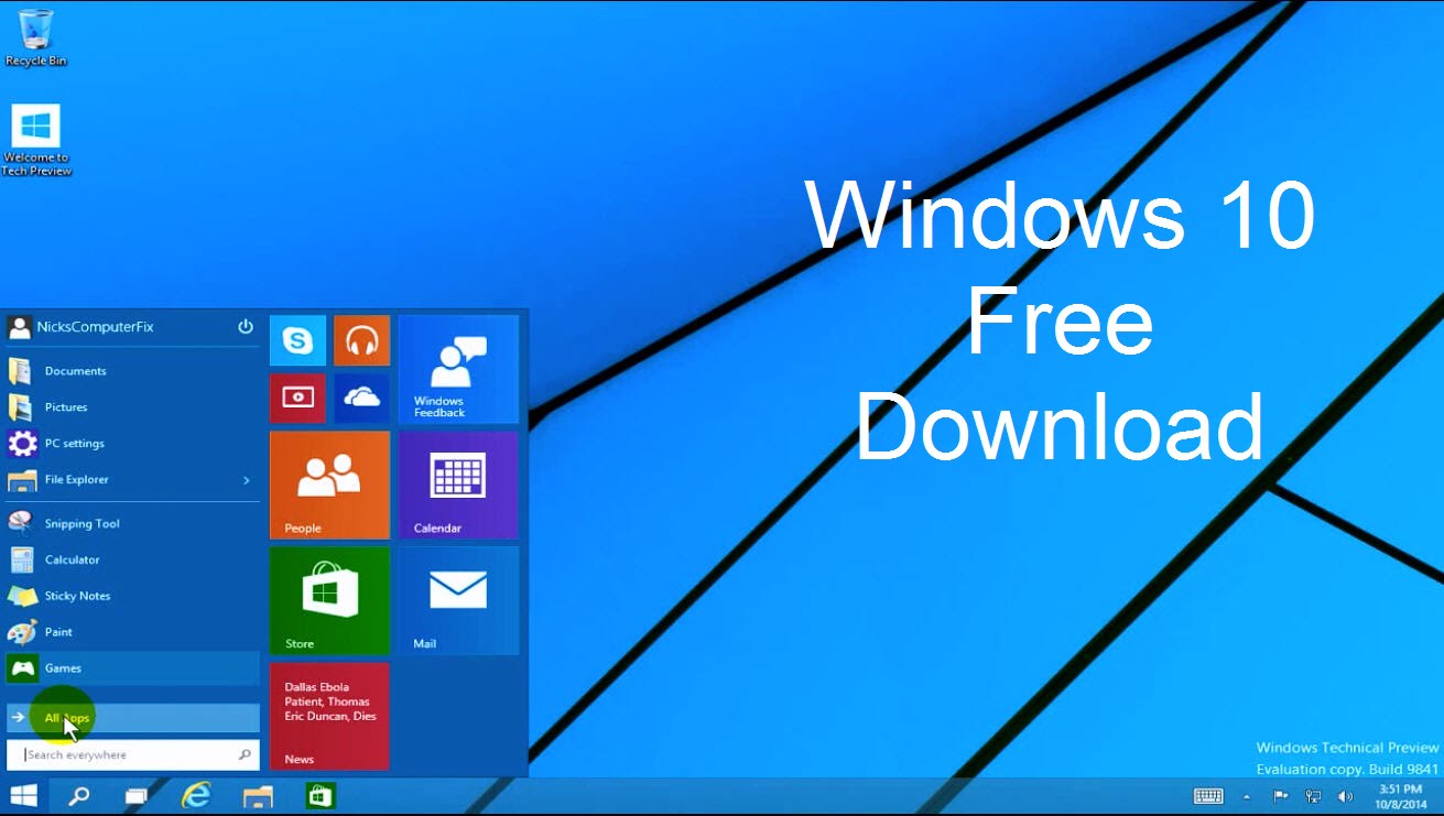 free download for microsoft 10